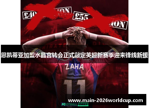 恩凯蒂亚加盟水晶宫转会正式敲定英超新赛季迎来锋线新援