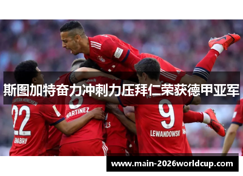 斯图加特奋力冲刺力压拜仁荣获德甲亚军